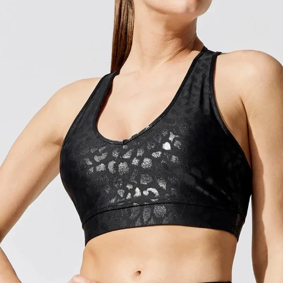 Carbon38 Action Bra 2.0 in Leopard Takara Shine - Picture 5 of 8